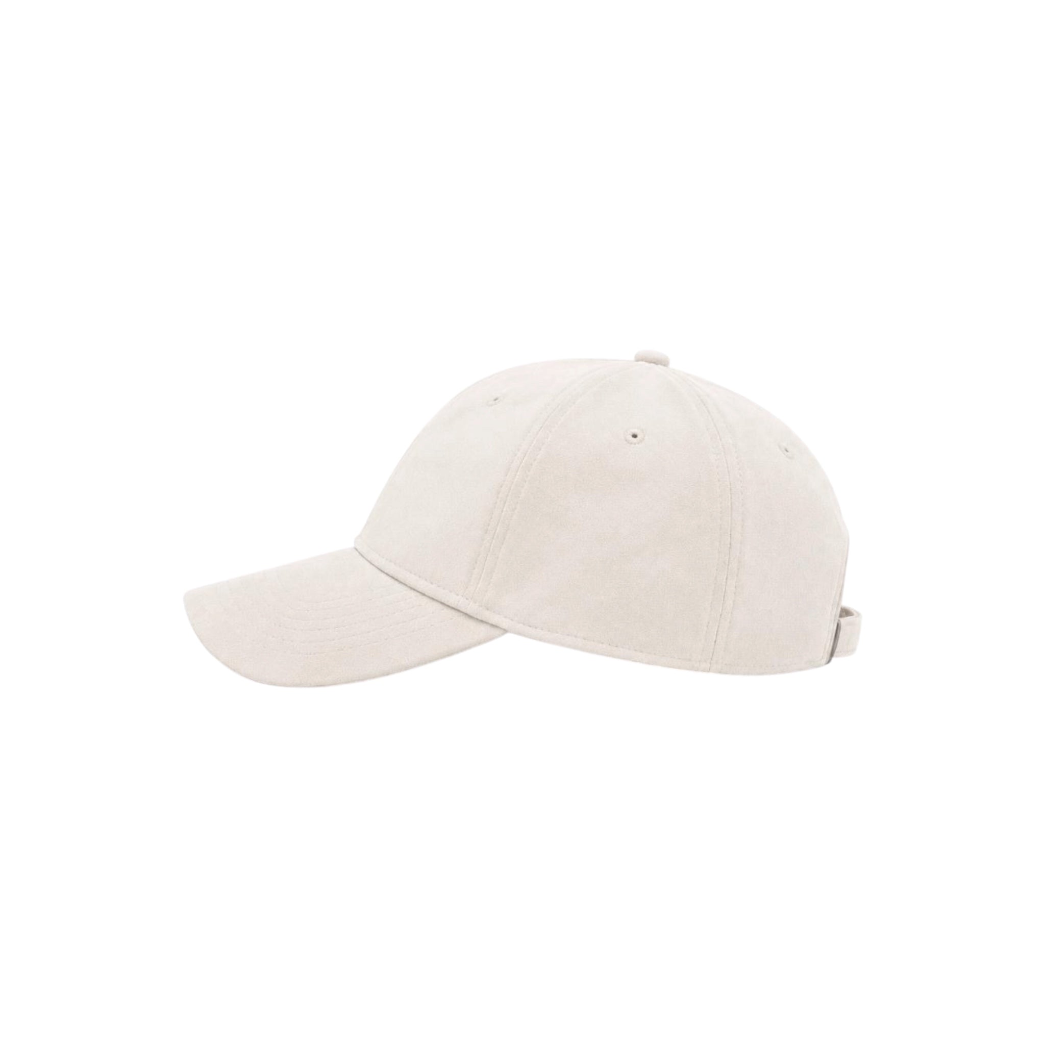 SUEDE BASEBALL CAP